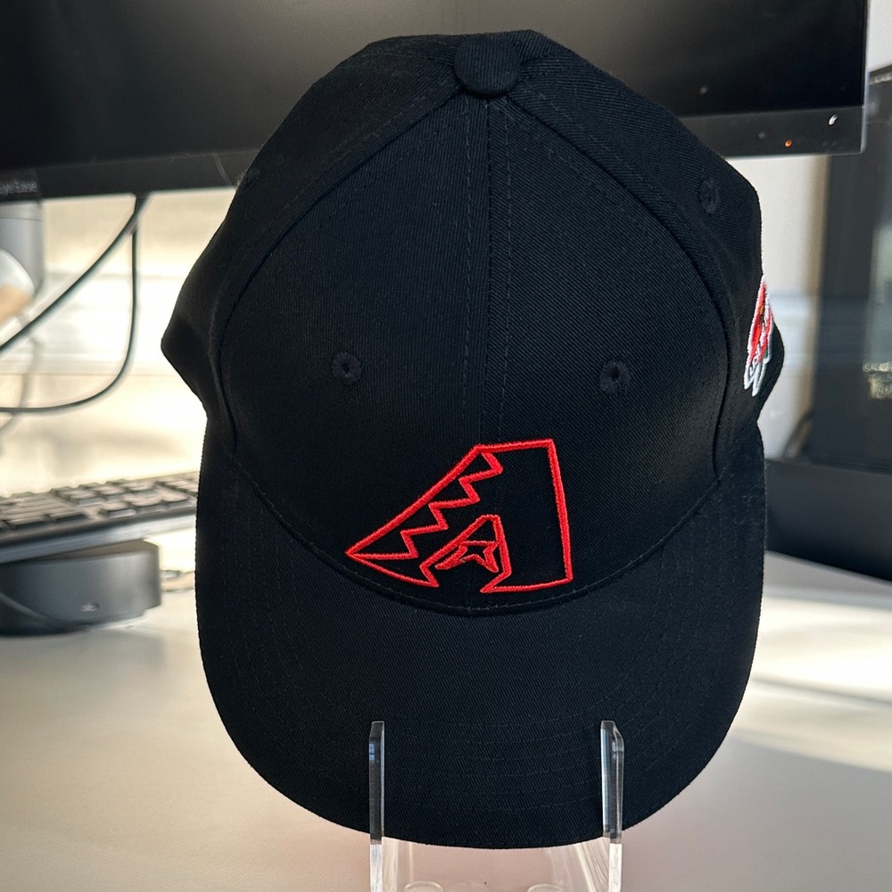 Arizona Diamondback Snapback Cap with Red Logo